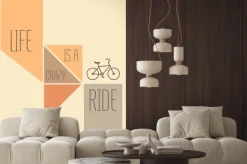 Fototapeta: Motywacja cytat - życie jest szalone jazdy