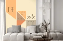 Fototapeta: Motywacja cytat - życie jest szalone jazdy