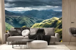 Fototapeta: Mountainous landscape of the malolotja nature reserve in swaziland