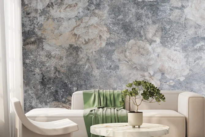 Fototapeta: Mural z różami vinatge