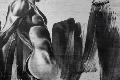 Fototapeta: Mural z wysportowanym mężczyzną