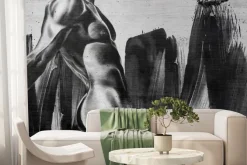 Fototapeta: Mural z wysportowanym mężczyzną