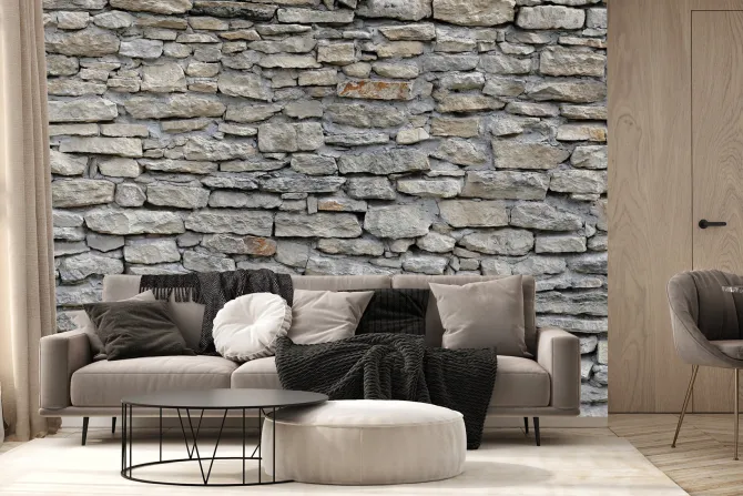 Fototapeta: Murowana ściana z cegły