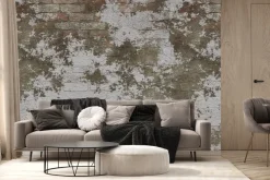 Fototapeta: Murowana ściana z cegły