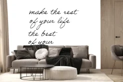 Fototapeta: Napis motywacyjny na białym tle