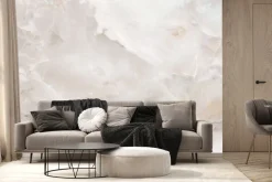 Fototapeta: Naturalna beżowa tekstura marmurowa