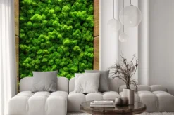 Fototapeta: Naturalny zielony mech dekoracyjny