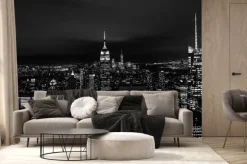 Fototapeta: New york, new york, usa night skyline, view from the empire state