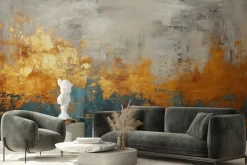 Fototapeta: Nowoczesna abstrakcja ze złotem