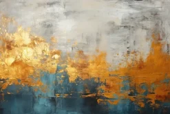 Fototapeta: Nowoczesna abstrakcja ze złotem