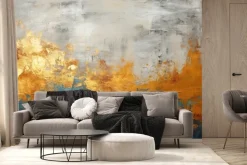 Fototapeta: Nowoczesna abstrakcja ze złotem