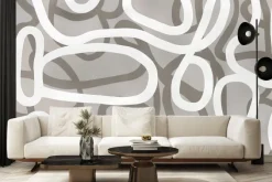 Fototapeta: Nowoczesna abstrakcja deseń geometryczne kształty