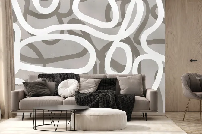 Fototapeta: Nowoczesna abstrakcja deseń geometryczne kształty