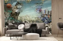 Fototapeta: Nowoczesne tło w stylu hip-hop i grunge