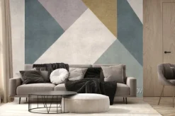 Fototapeta: Nowoczesny minimalistyczny wzór geometryczny