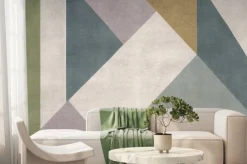 Fototapeta: Nowoczesny minimalistyczny wzór geometryczny