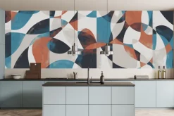 Fototapeta: Nowoczesny wzór z abstrakcją geometryczną