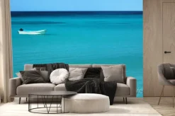 Fototapeta: Łodzi rybackich na morzu