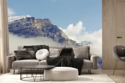 Fototapeta: Ośnieżone górskie grotto