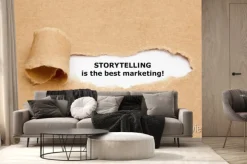 Fototapeta: Opowiadanie jest najlepszy marketing