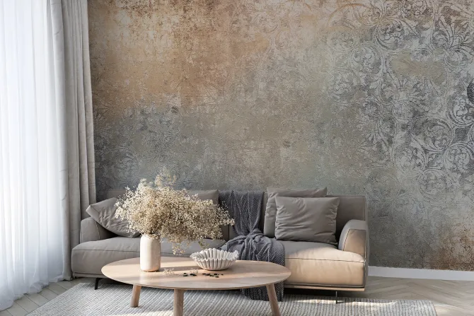 Fototapeta: Ornamentowy wzór w stylu retro