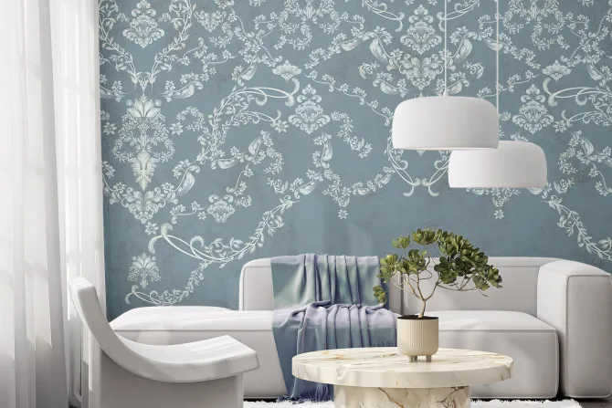 Fototapeta: Ornamentowy wzór w barokowym stylu