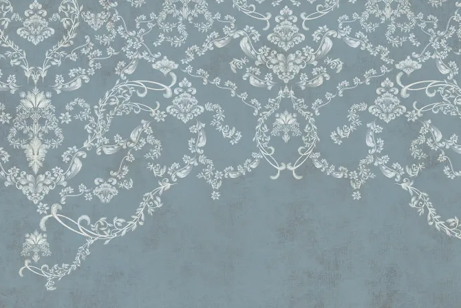 Fototapeta: Ornamentowy wzór w barokowym stylu