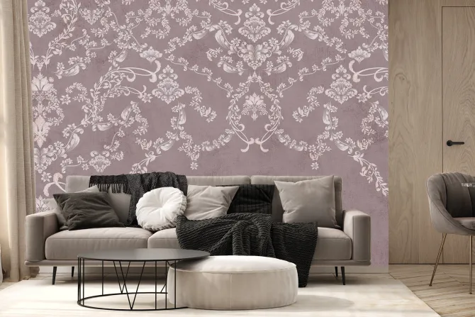 Fototapeta: Ornamentowy wzór w barokowym stylu