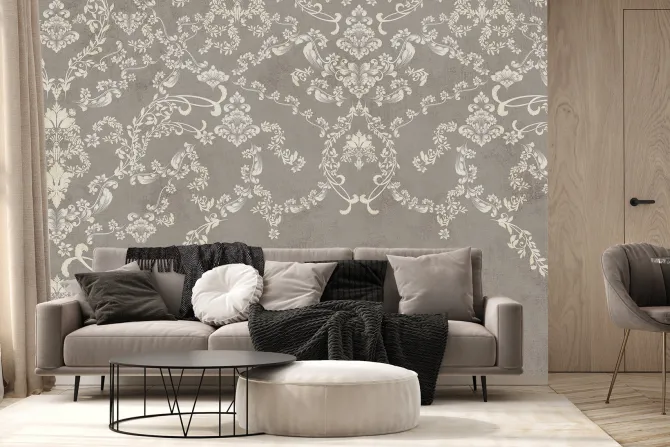 Fototapeta: Ornamentowy wzór w barokowym stylu