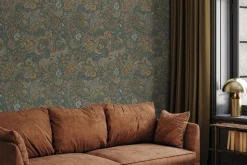 Fototapeta: Ornamentowy wzór z kwiatami i roślinami