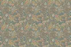 Fototapeta: Ornamentowy wzór z kwiatami i roślinami