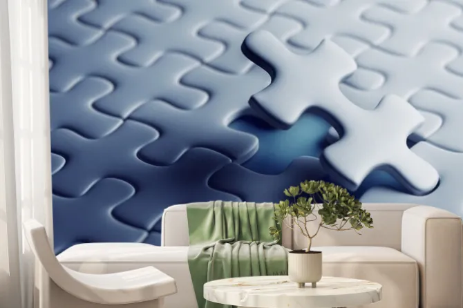 Fototapeta: Ostatni kawałek układanki