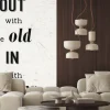 Fototapeta: Out ze starym w nową: cytat, koncepcji nowy rok