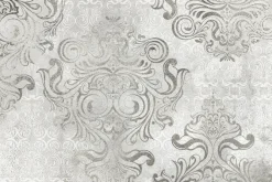 Fototapeta: Ozdobne ornamenty wzór w odcieniach szarości