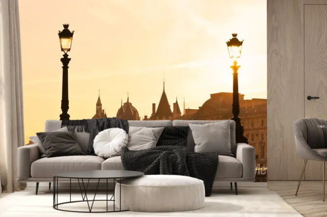 Fototapeta: Palais de justice, ile de la cite, paryż - francja