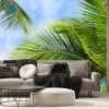 Fototapeta: Palmy kokosowe liście