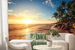 Fototapeta: Palmy na tropikalnej plaży