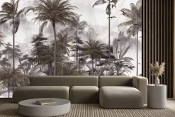 Fototapeta: Palmy w tropikalnej dżungli egzotyczny krajobraz