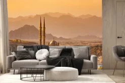 Fototapeta: Panorama od old town , mountains of sharm el sheikh. egypt.