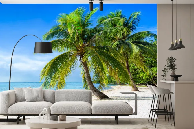 Fototapeta: Panorama plaży w lecie