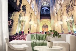 Fototapeta: Paryż, francja, 06 lutego 2016: wnętrze notre dame de paris,