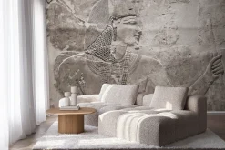 Fototapeta: Płaskorzeźba z kamienia starożytnego egiptu