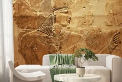 Fototapeta: Płaskorzeźba z kamienia starożytnego egiptu