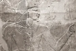 Fototapeta: Płaskorzeźba z kamienia starożytnego egiptu