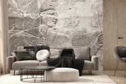 Fototapeta: Płaskorzeźba z kamienia starożytnego egiptu