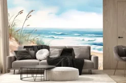 Fototapeta: Pastel colors light watercolors of a sunny day