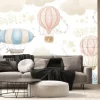 Fototapeta: Pastelowy świat z balonami