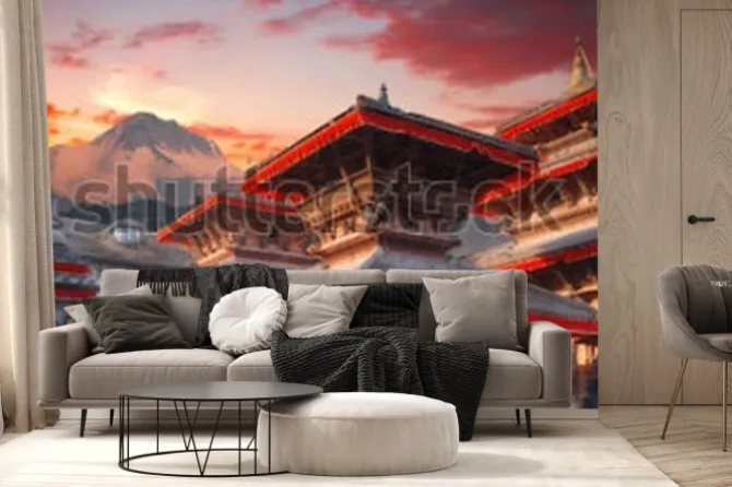 Fototapeta: Patan. starożytne miasto w dolinie katmandu. nepal