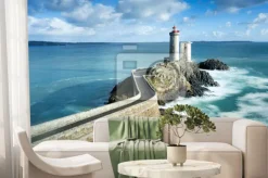 Fototapeta: Phare du petit minou w plouzané, bretania, francja