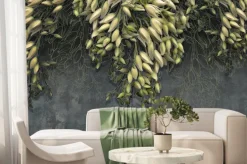 Fototapeta: Photo wallpaper, wallpaper, mural, engraving on the wall, in